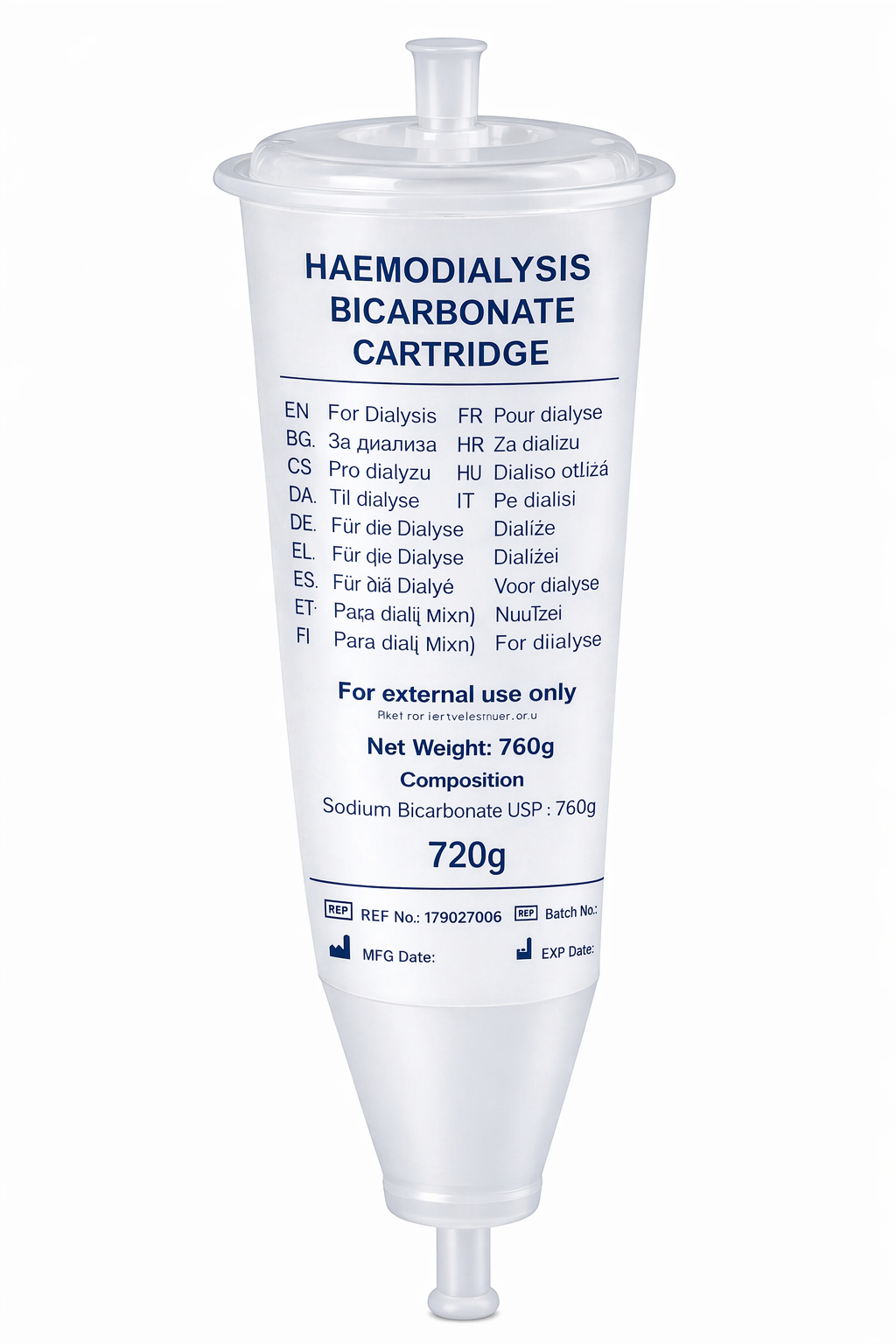 ELEVON™ Bicarbonate Cartridge 720g