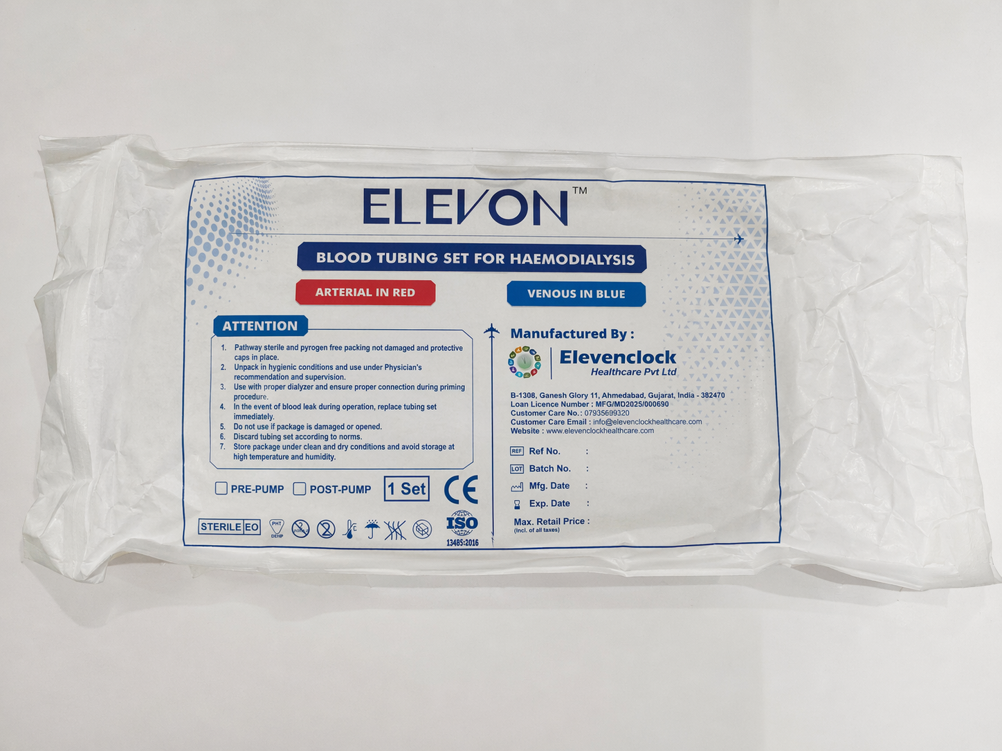 ELEVON™ Universal Blood Tubing Set 2